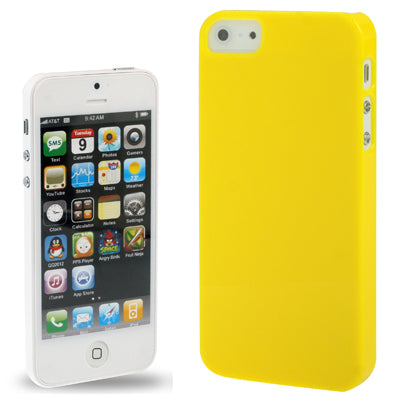 Pure Color Plastic Hard Shell for iPhone 5 & 5s & SE