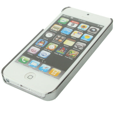 Luxury Bling Diamond Plating Skinning Plastic Case for iPhone 5 & 5s & SE