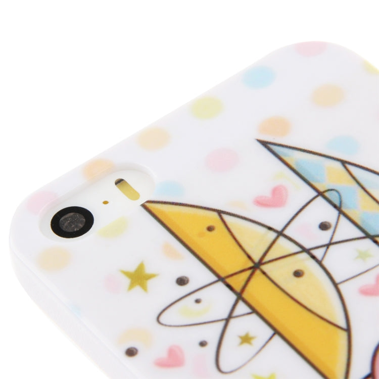 Rabbit Pattern Plastic Case for iPhone 5 & 5s & SE