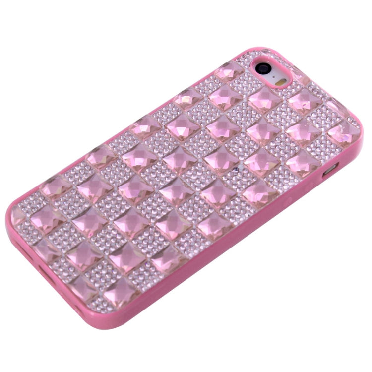 3D Diamond Pattern TPU Case for iPhone 5 & 5s & SE & SE