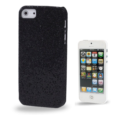 Sticking to Fashionable Sequins Plastic Protective Case for iPhone 5 & 5s & SE