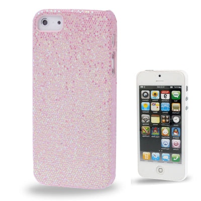 Sticking to Fashionable Sequins Plastic Protective Case for iPhone 5 & 5s & SE