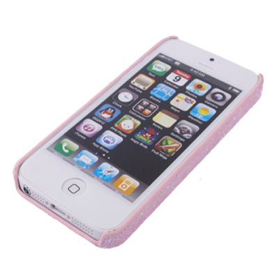 Sticking to Fashionable Sequins Plastic Protective Case for iPhone 5 & 5s & SE