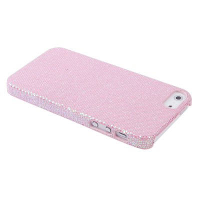 Sticking to Fashionable Sequins Plastic Protective Case for iPhone 5 & 5s & SE