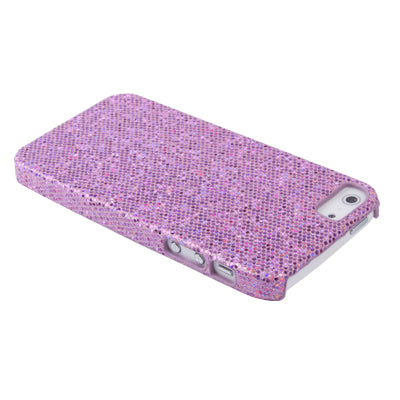 Sticking to Fashionable Sequins Plastic Protective Case for iPhone 5 & 5s & SE