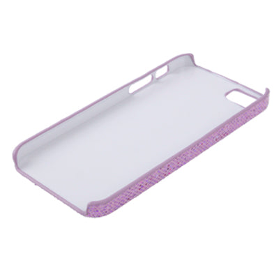 Sticking to Fashionable Sequins Plastic Protective Case for iPhone 5 & 5s & SE