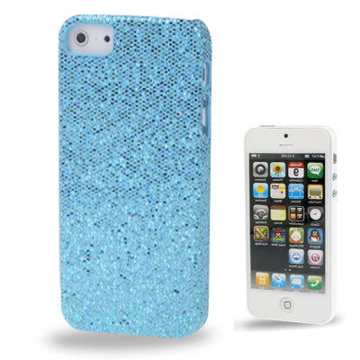Sticking to Fashionable Sequins Plastic Protective Case for iPhone 5 & 5s & SE