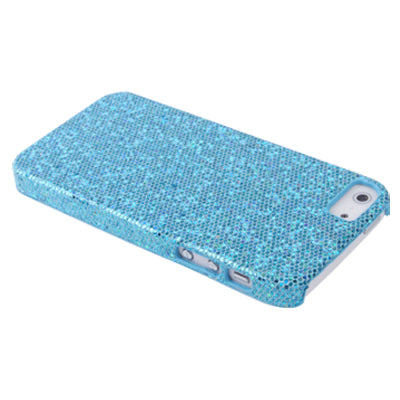 Sticking to Fashionable Sequins Plastic Protective Case for iPhone 5 & 5s & SE