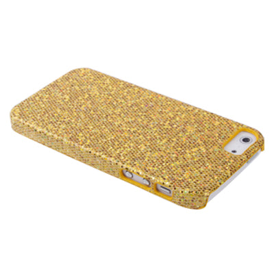 Sticking to Fashionable Sequins Plastic Protective Case for iPhone 5 & 5s & SE
