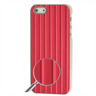 Metal Sheet Glare Texture Paste Crystal Shell for iPhone 5 & 5s & SE