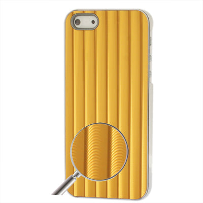 Metal Sheet Glare Texture Paste Crystal Shell for iPhone 5 & 5s & SE