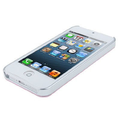 Smooth Metal Sheet Paste Plastic Case for iPhone 5 & 5s & SE