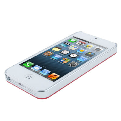 Smooth Metal Sheet Paste Plastic Case for iPhone 5 & 5s & SE