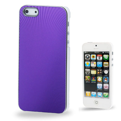 Pineapple Grain Texture Metal Sheet Paste Plastic Case for iPhone 5 & 5s & SE