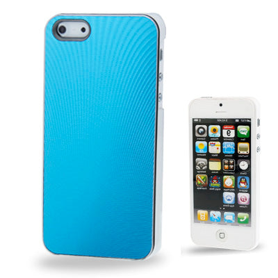 Pineapple Grain Texture Metal Sheet Paste Plastic Case for iPhone 5 & 5s & SE