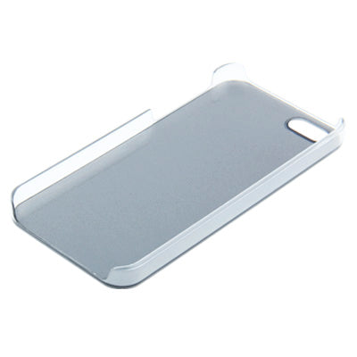 Wood Grain Texture Metal Sheet Paste Plastic Case for iPhone 5 & 5s & SE (Red)