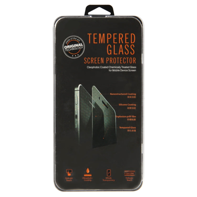Plastic Box Packing for iPhone / iPod / Other Mobile Phones Tempered Glass Protection Screen, Size: 16.6cm x 8.8cm x 0.6cm