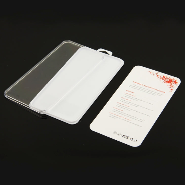 Plastic Box Packing for iPhone / iPod / Other Mobile Phones Tempered Glass Protection Screen, Size: 16.6cm x 8.8cm x 0.6cm