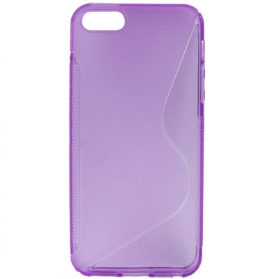 High Quality S-Shaped TPU Case for iPhone 5