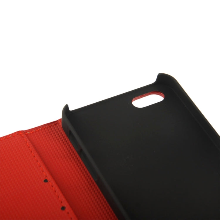 Butterfly Pattern Leather Case with Credit Card Slots & Holder