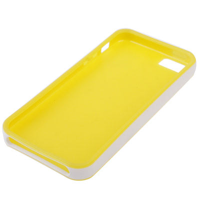 Candy Colors Frosted TPU Case for iPhone 5 (Yellow)