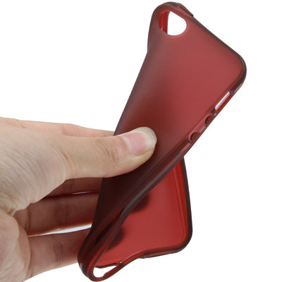 QYG Q-case High Quality Translucent Frosted TPU Protection Case with Keys for iPhone 5 & 5s & SE