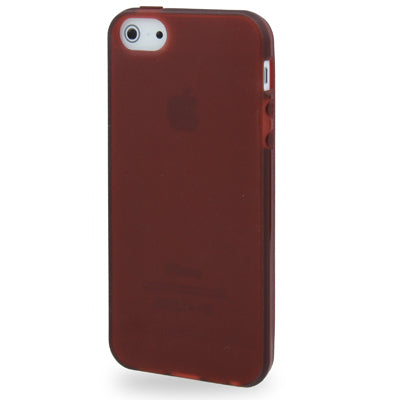 QYG Q-case High Quality Translucent Frosted TPU Protection Case with Keys for iPhone 5 & 5s & SE