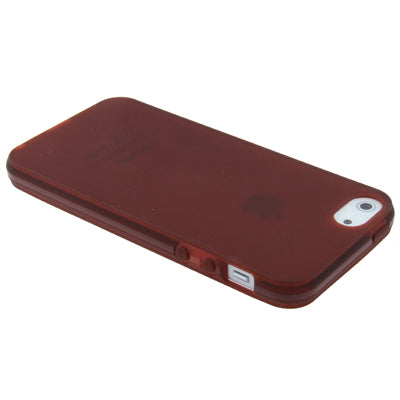 QYG Q-case High Quality Translucent Frosted TPU Protection Case with Keys for iPhone 5 & 5s & SE