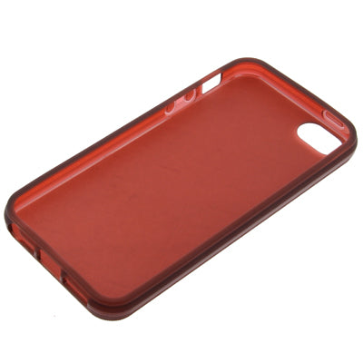 QYG Q-case High Quality Translucent Frosted TPU Protection Case with Keys for iPhone 5 & 5s & SE