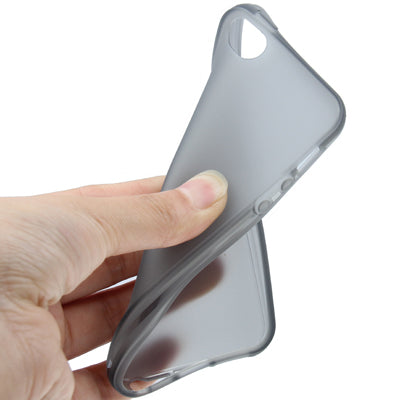 QYG Q-case High Quality Translucent Frosted TPU Protection Case with Keys for iPhone 5 & 5s & SE