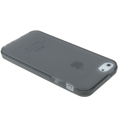 QYG Q-case High Quality Translucent Frosted TPU Protection Case with Keys for iPhone 5 & 5s & SE