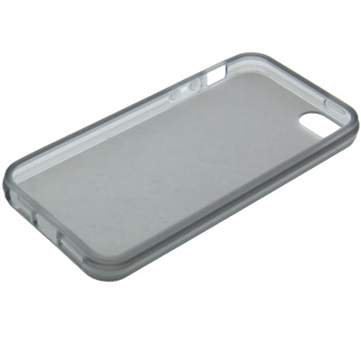 QYG Q-case High Quality Translucent Frosted TPU Protection Case with Keys for iPhone 5 & 5s & SE