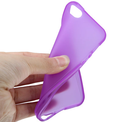 QYG Q-case High Quality Translucent Frosted TPU Protection Case with Keys for iPhone 5 & 5s & SE