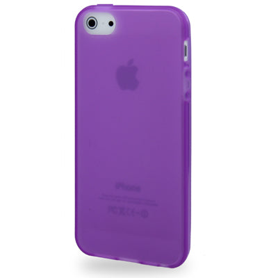 QYG Q-case High Quality Translucent Frosted TPU Protection Case with Keys for iPhone 5 & 5s & SE