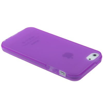 QYG Q-case High Quality Translucent Frosted TPU Protection Case with Keys for iPhone 5 & 5s & SE