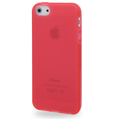 QYG Q-case High Quality Translucent Frosted TPU Protection Case with Keys for iPhone 5 & 5s & SE