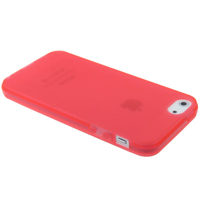 QYG Q-case High Quality Translucent Frosted TPU Protection Case with Keys for iPhone 5 & 5s & SE