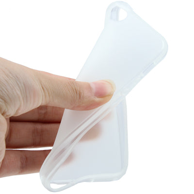 QYG Q-case High Quality Translucent Frosted TPU Protection Case with Keys for iPhone 5 & 5s & SE