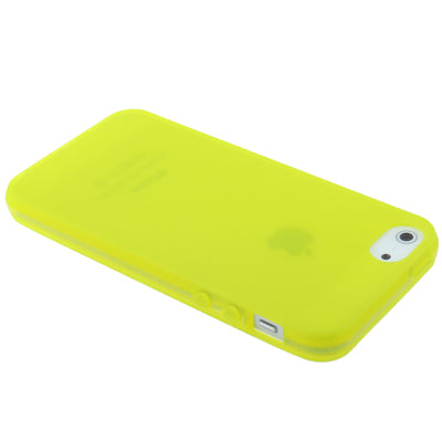 QYG Q-case High Quality Translucent Frosted TPU Protection Case with Keys for iPhone 5 & 5s & SE