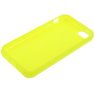 QYG Q-case High Quality Translucent Frosted TPU Protection Case with Keys for iPhone 5 & 5s & SE