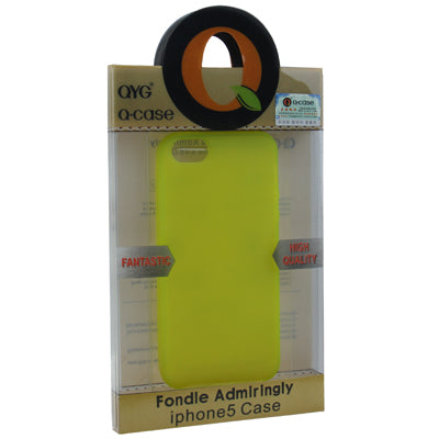 QYG Q-case High Quality Translucent Frosted TPU Protection Case with Keys for iPhone 5 & 5s & SE
