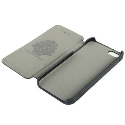 Luxury Leather Series Weave Texture Horizontal Flip Imported Sheepskin Case for iPhone 5 & 5s & SE