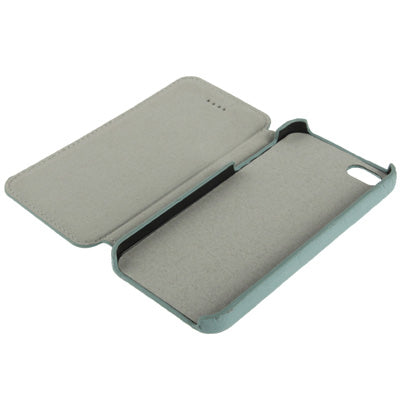 Luxury Leather Series Weave Texture Horizontal Flip Imported Sheepskin Case for iPhone 5 & 5s & SE