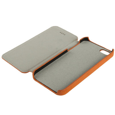 Luxury Leather Series Weave Texture Horizontal Flip Imported Sheepskin Case for iPhone 5 & 5s & SE
