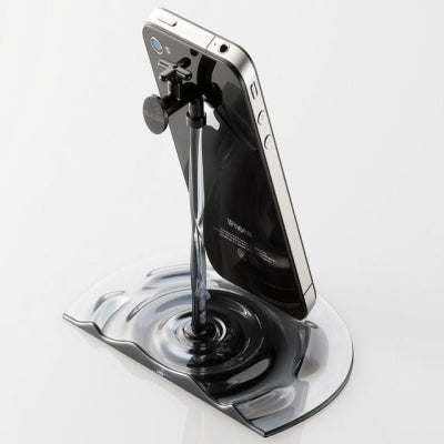 Universal Black Flowing Water Faucet Holder Bracket , For  iPad, iPhone, Galaxy, Huawei, Xiaomi, HTC, Sony, and other Mobile Phones or Tablets(Black)