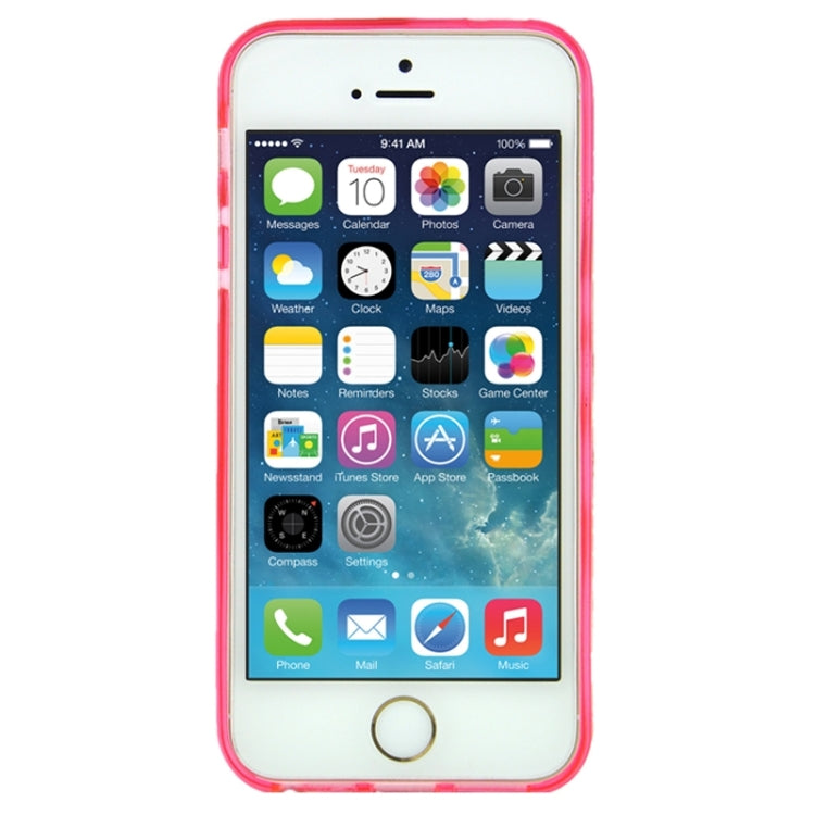 Ultra-Thin Fashionable Whirlwind with Diamond TPU Protective Case for iPhone 5 & 5s & SE