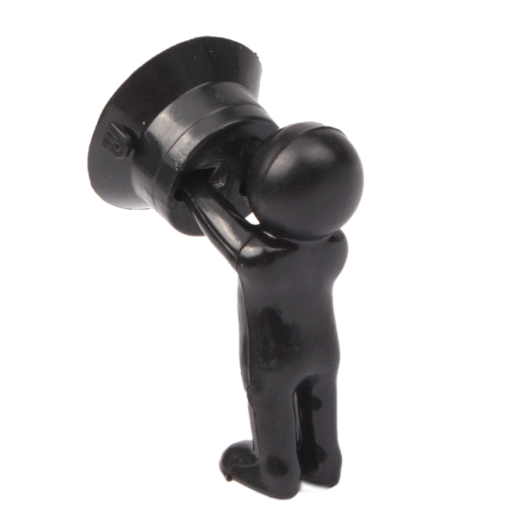 3D Man Stand with Silicone Sucker, For iPhone, Galaxy, Sony, Lenovo, HTC, Huawei, and other Smartphones, Random Color Delivery