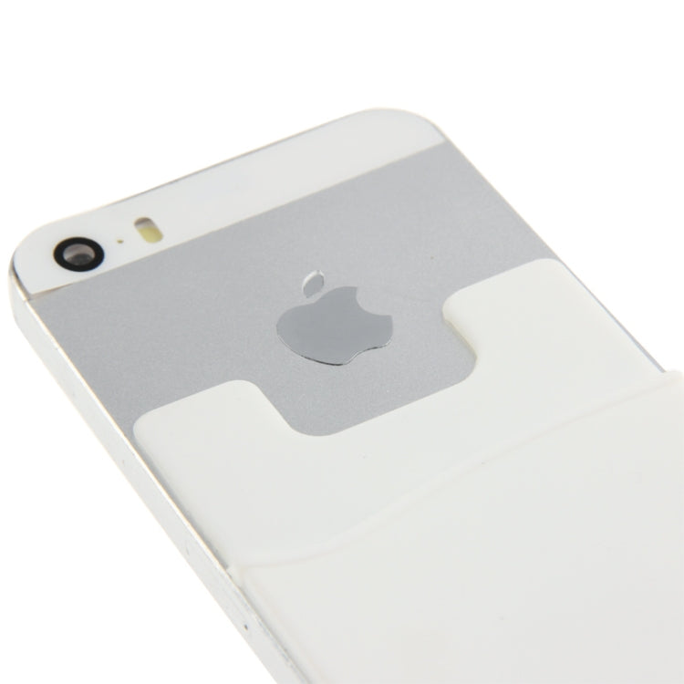 Smart Wallet Silicone Card Pocket, For iPhone, Galaxy, Huawei, Xiaomi, LG, HTC and Other Smart Phones