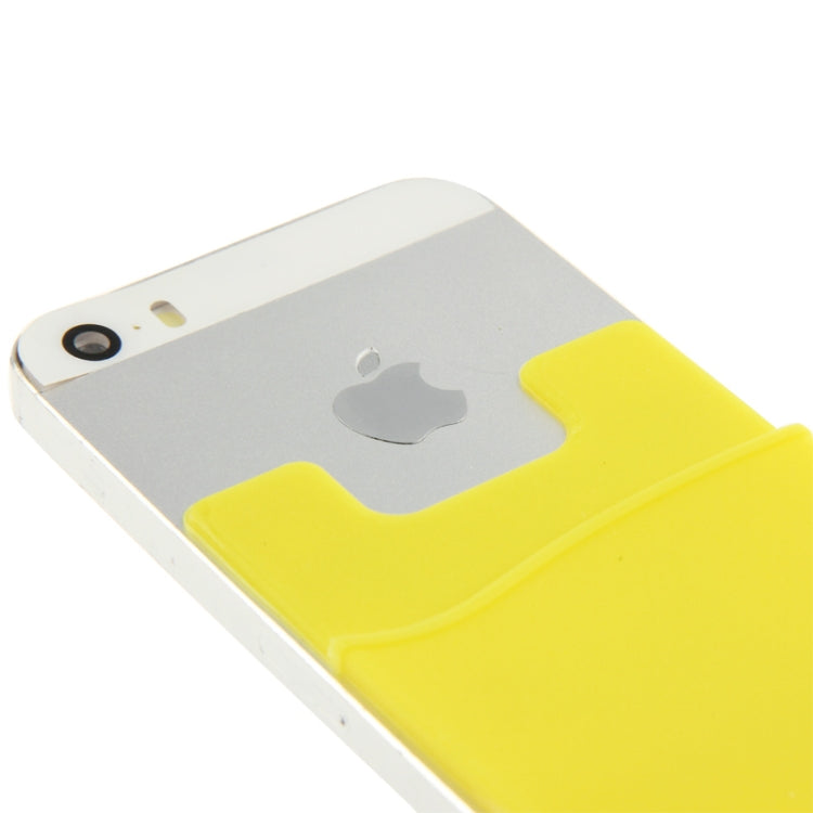 Smart Wallet Silicone Card Pocket, For iPhone, Galaxy, Huawei, Xiaomi, LG, HTC and Other Smart Phones
