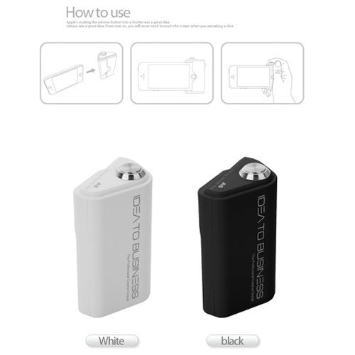 New 2-in-1 Grip and Shutter Release Button / Handle / Controller / Shutter AB Grip 2 for iPhone 5 / iPhone 5S